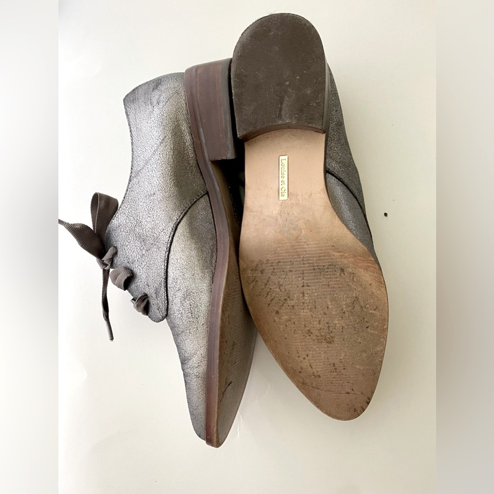 Metallic Silver Shoes - Picture 6 of 12